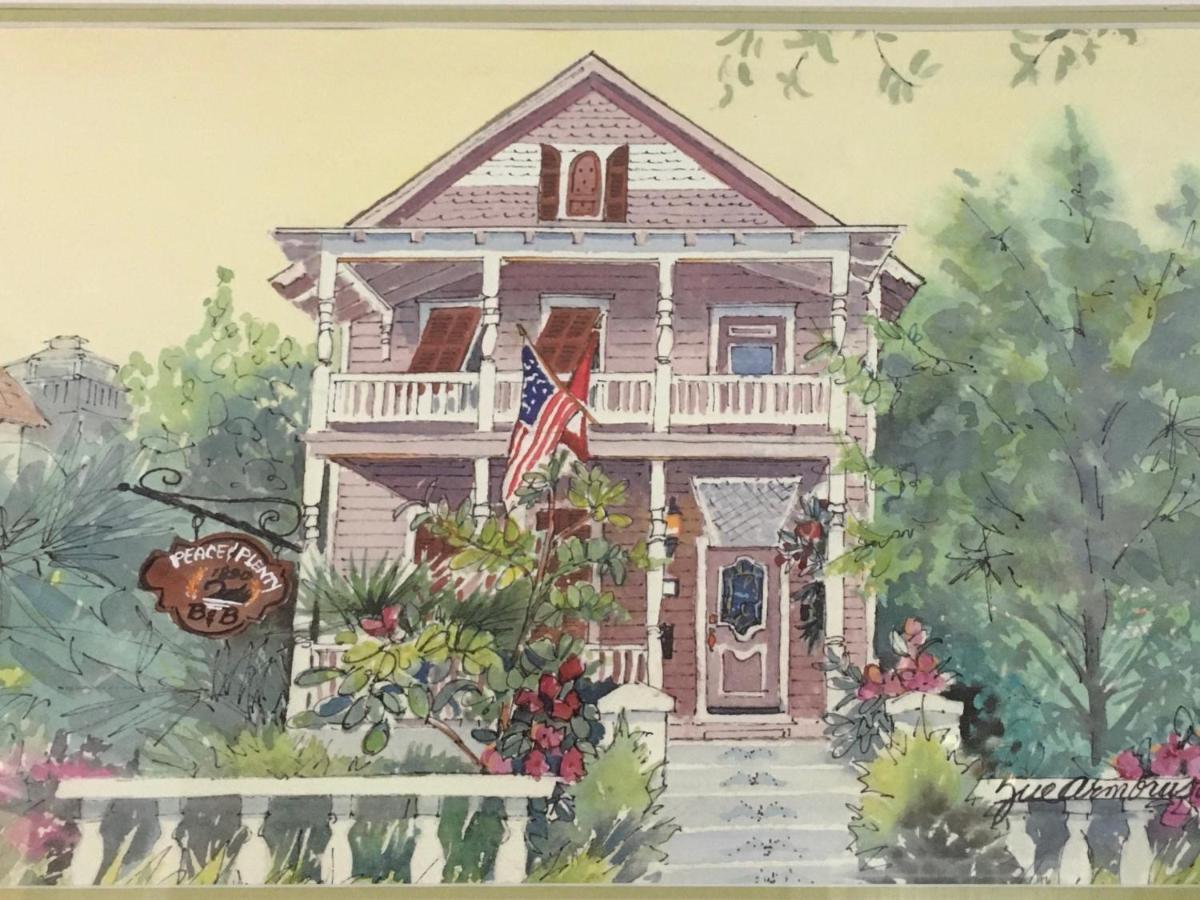 Peace & Plenty Inn Bed And Breakfast Downtown St Augustine-Adults Only เซนต์ออกัสติน ภายนอก รูปภาพ