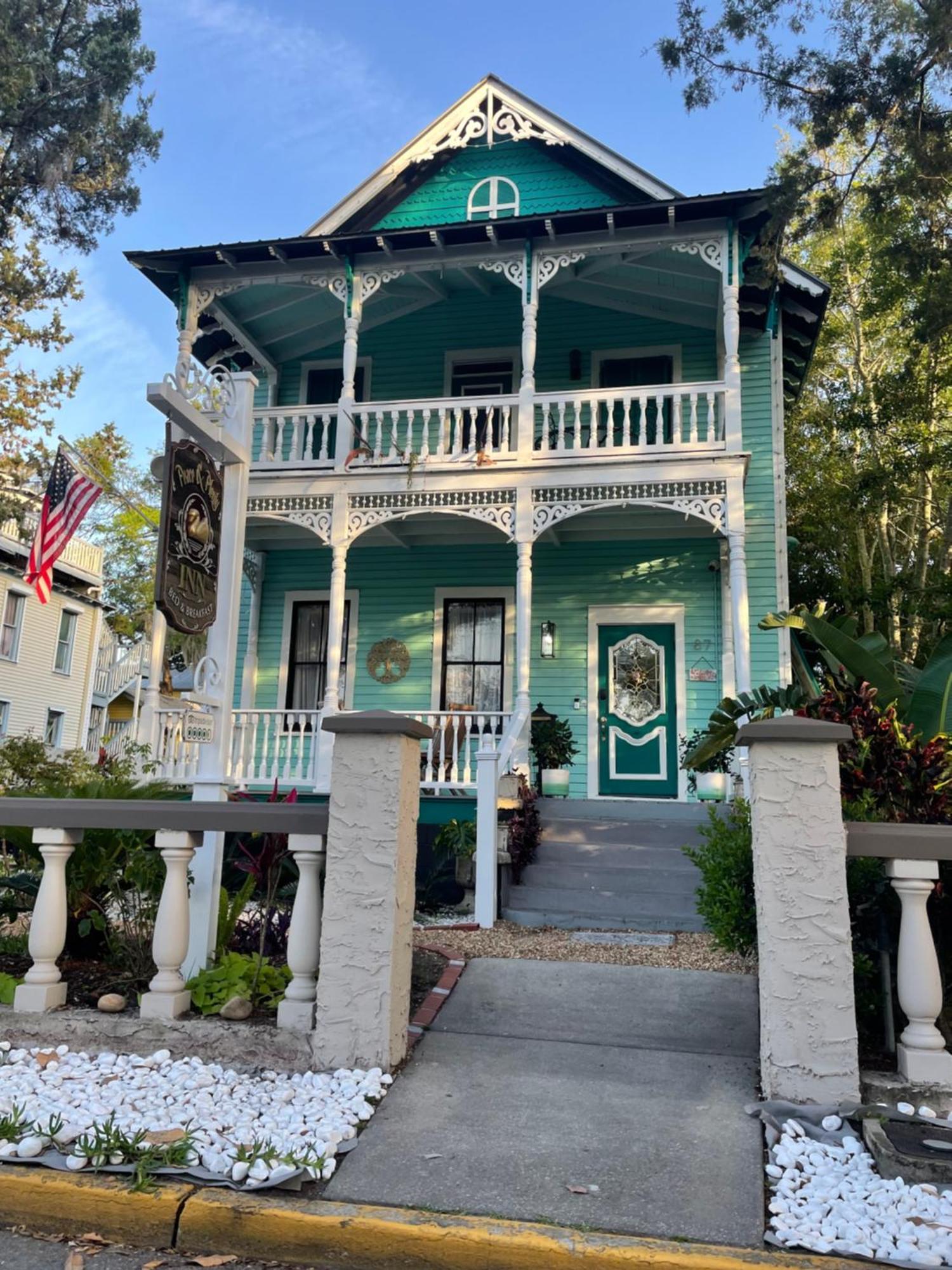 Peace & Plenty Inn Bed And Breakfast Downtown St Augustine-Adults Only เซนต์ออกัสติน ภายนอก รูปภาพ